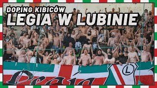 Doping legionistów w Lubinie