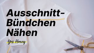 Endlich Bündchen richtig annähen – gelingt an jedem Ausschnitt!