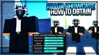 (AUT) How to Obtain KILLUA Spec/Full Showcase in A Universal Time [Fastest Method]