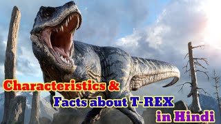 T-Rex के बारे में कुछ रोचक तथ्य और उनकी कुछ विशेषताएं || Animal Facts Hindi #trending #animalfacts 🔥