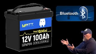 NEW WattCycle BT 100ah Mini LiFePO4 Battery, 6% off discount code: Outdoors  @wattcyclepower