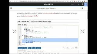 Daniel Liang Python Video Section 18.4