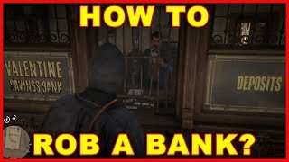 Red Dead Redemption 2: Can You Rob a Bank? What You Need to Know