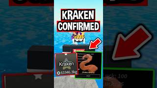 MONSTER KRAKEN FISH CONFIRMED in Roblox Fisch..