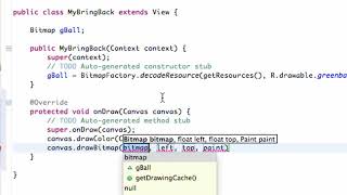 Android Application Development 64 Drawing Bitmaps to Canvas View