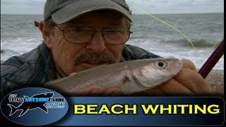 Beach fishing for Whiting- Series 1- Episode 8 - Totally Awesome Fishing