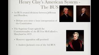 APUSH Review: Video #23: Sectionalism & The American System