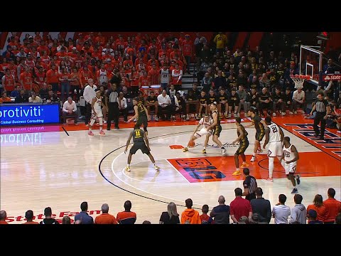 Illinois Men's Basketball Highlights Vs Iowa - YouTube