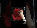 How to paint a rose | Acrylic painting - Vẽ hoa hồng