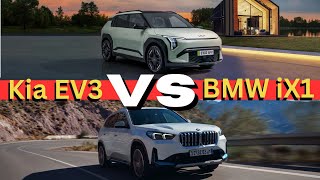 BMW iX1 xDrive30 2024 VS Kia EV3, Long Range, 2024