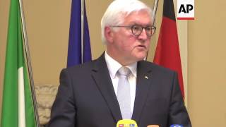 Steinmeier: Europe is going through a crisis