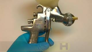 How to set up a conformal coating spray gun