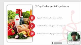 INTERNSHIP PRESENTATION ON FOOD SECURITY AND NUTRITION
