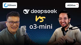 ¡Probamos o3-mini y DeepSeek R1 en vivo! ¿Quién ganará?  | #EDtaller 2025.5