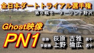 対決！全日本ダートラPN1 荻原吉雅選手vs上野倫広選手 スイフト 野沢 ALL JAPAN DIRT-TRIAL 2015