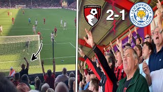 AFC BOURNEMOUTH 2 - 1 LEICESTER CITY | Christie winner seals the points for Cherries | Match Vlog