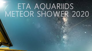 Eta Aquariids Meteor Shower Compilation Timelapse During Iso