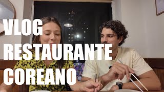 vlog - restaurante coreano bom d+