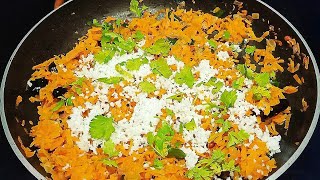 கேரட் பொரியல் மிக சுவையாக செய்வது எப்படி | Carrot Poriyal in Tamil | Sidedish for Rice