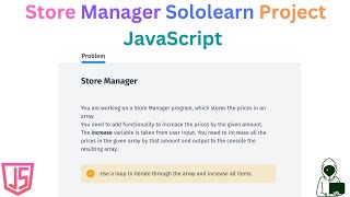 Store Manager Sololearn JavaScript Project