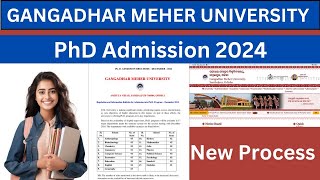 Odisha:- PhD Admission 2024 II GANGADHAR MEHER UNIVERSITY I ADMISSION ELIGIBILITY#phdadmission2024