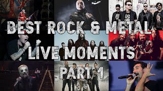 Best Rock & Metal Live Moments Part 1 | Slipknot, SOAD, KoRn, Iron Maiden, Ramms