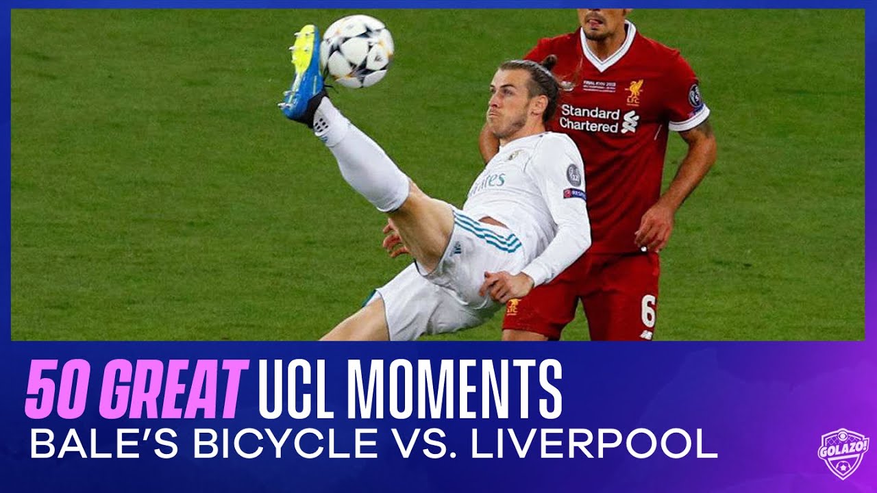 50 Great Champions League Moments: Gareth Bale's Superb Bicycle Kick ...