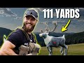 111 Yard Archery shot to WIN A TRUCK (I Hit the Center) Total Archery Challenge