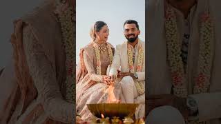 #Indian Cricketer | KL Rahul ❤ Athiya shetty | Marriage photos | Cutest couples 🤵‍♂️👰‍♀️ |shorts