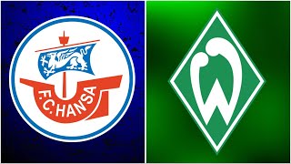 🔴SV Werder Bremen - Hansa Rostock / Watchalong Realnico