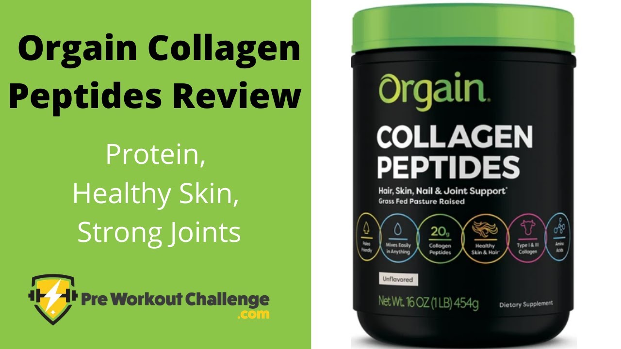 Orgain Collagen Peptides Review - YouTube