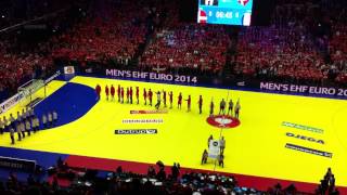 Handball European Championship 2014 Final Match - Denmark vs. France - Player Calls