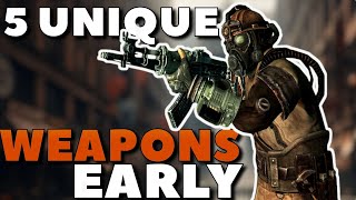 Fallout 3 5 Early Unique Weapons