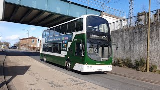 Nice!! Lothian Country Volvo B9TL/Wright Eclipse Gemini 843/MXZ1753 (SN57DDO) - Route X27