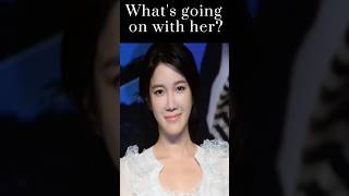 What happened to her? #kpop #koreanstar #koreansuperstar