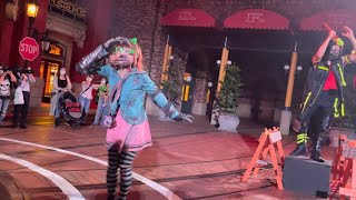 【usj ホラーナイト】小柄でかわいい女の子ゾンビちゃん