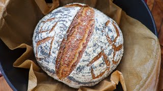 Buttermilk bread recipe in a pot crispy \u0026 delicious