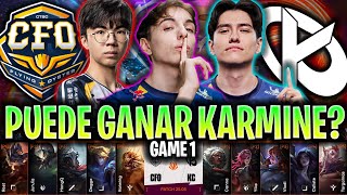 PUEDE KARMINE CORP GANAR A LAS OSTRAS VOLADORAS?😱 - CFO vs KC Game 1 FIRST STAND 2025 DÍA 2 ESPAÑOL