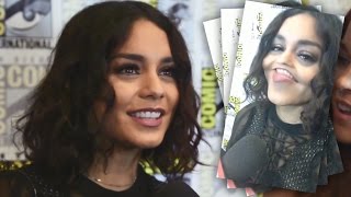 Vanessa Hudgens Weird Snapchat Story with Powerless Cast - Comic Con 2016