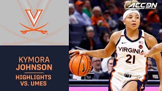 Maryland Eastern Shore Had No Answer For UVA's Kymora Johnson