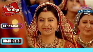 Gehna ने अपनी बेटी का नाम Bhairavi रखा | Balika Vadhu | बालिका वधू | Highlight | Ep. 1362