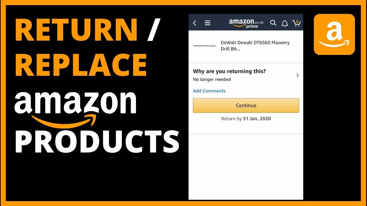 How To RETURN Or REPLACE AMAZON Items (And Get Money Back) - YouTube