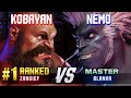 SF6 ▰ KOBAYAN (#1 Ranked Zangief) vs NEMO (Blanka) ▰ High Level Gameplay