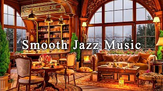 Relaxing Jazz Instrumental Music for Work, Study ☕ Cozy Coffee Shop Ambience wit