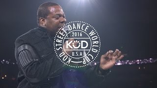 Busta Rhymes Live Performance KOD Dance World Cup Finals Featuring Spliff Star, Les Twins