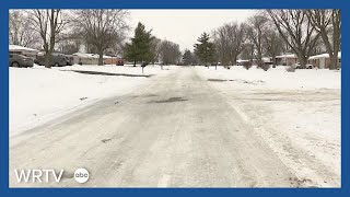 Ice-covered side streets prompt questions for Indy DPW