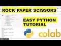Easy Python Rock Paper Scissors Tutorial