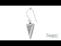 brighton contempo ice reversible triangle french wire earrings sku 9182134