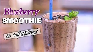 Refreshing Blueberry Smoothie