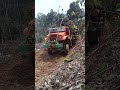 TRUCK BALAK // SANTAIWONG TERPAKSA HARUS DI TARIK BULLDOZER KETIKA MELALUI JALAN YANG LICIN..!!!